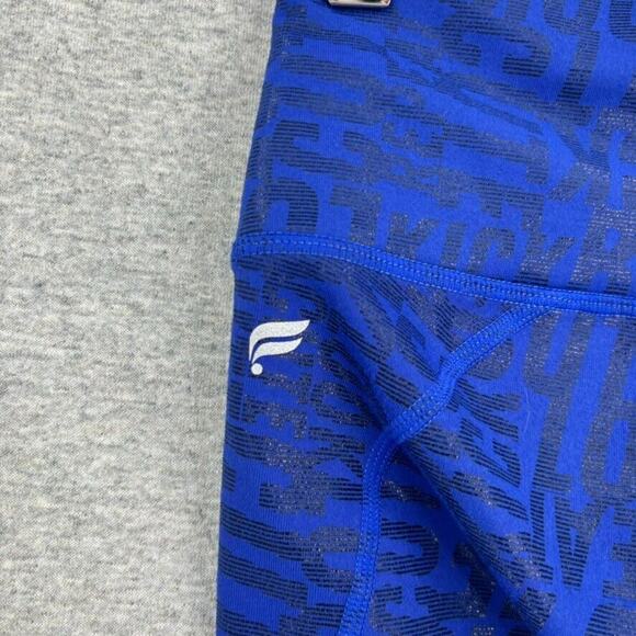 Fabletics Leggings Womens XS PowerHold Blue Athletic Gym Running Activewear - Picture 2 of 14